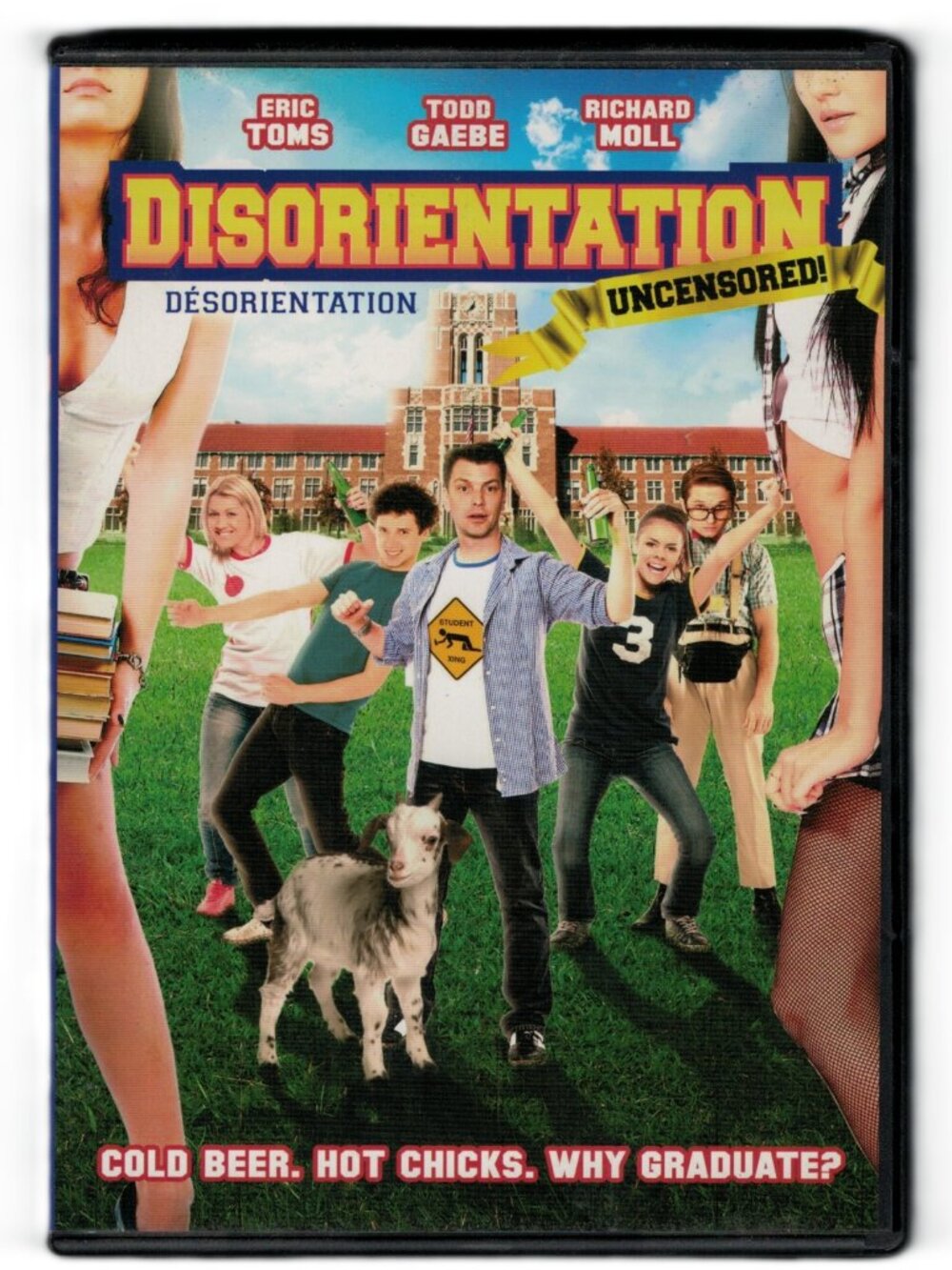 Disorientation (DVD) 2013 Eric Toms, Todd Gaebe, Richard Moll NEW